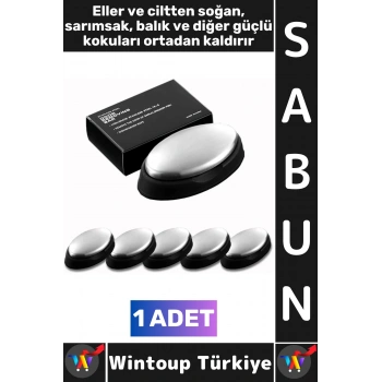 #Sabun Özel Üretim Soğan Sarımsak Balık Ağır Güçlü Kötü Koku Giderici Hijyenik Pratik Metal Sabun