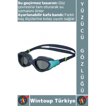 #Gözlük Yetişkin Çocuk Su Sızdırmaz Buğu Önleyici Çok Şık Ayarlanabilir Deniz Havuz Yüzücü Gözlüğü