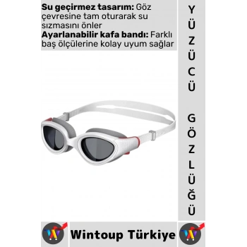 #Gözlük Yetişkin Çocuk Su Sızdırmaz Buğu Önleyici Çok Şık Ayarlanabilir Deniz Havuz Yüzücü Gözlüğü