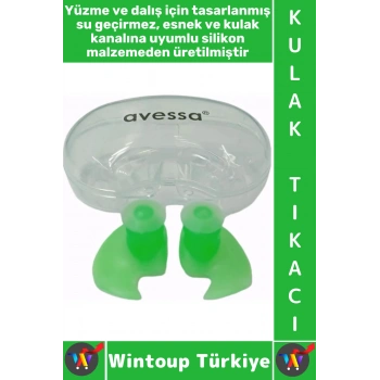 #KulakTıkacı Konforlu Esnek Su Geçirmez Gürültü Önleyen Havuz Deniz Dalış Yüzme Silikon Kulak Tıkacı