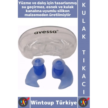#KulakTıkacı Konforlu Esnek Su Geçirmez Gürültü Önleyen Havuz Deniz Dalış Yüzme Silikon Kulak Tıkacı