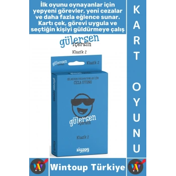 #Oyun Eğlenceli Kız Erkek Grup Arkadaş Ortamı Komik Görev Ceza Kart Oyunu Gülersen İçersin-Klasik 2