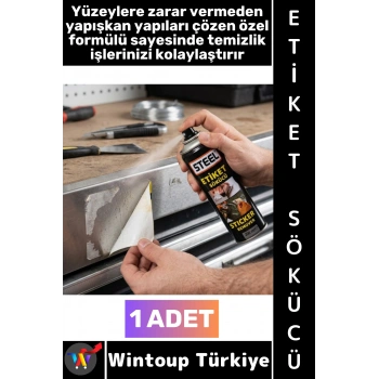 #Sprey Özel Üretim Cam Metal Plastik Ahşap Seramik Yüzey Hızlı Temizleme Yapışkan Çözücü Güçlü Sticker Giderici Aerosol Etiket Sökücü Sprey 200 ML