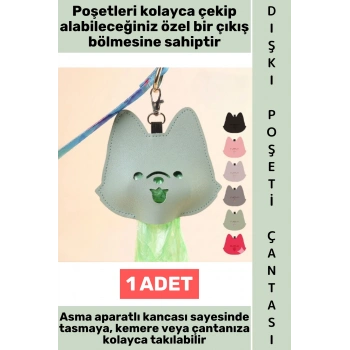 #KöpekTuvalet Evcil Hayvan Sevimli Figürlü Poşet Çıkış Bölmeli Tasma Bel Kemeri Sırt Çantası Kancalı Asma Aparatlı Hijyenik Kedi Köpek Dışkı Poşeti Taşıma Çantası