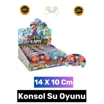 #Oyun Çocuk Eğitici El Göz Koordinasyonu Beceri Gelişimi Eğlenceli Stres Atma Halka Geçirme Oyun Koleksiyon Hediyelik Şık Nostaljik Super Mario Ateri Tasarımlı El Konsolu Su Oyunu