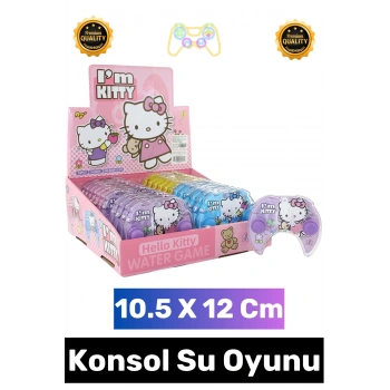 #Oyun Çocuk Eğitici El Göz Koordinasyonu Beceri Gelişimi Eğlenceli Stres Atma Halka Geçirme Oyun Koleksiyon Hediyelik Şık Nostaljik Hello Kitty Baskılı Hilal Konsol Tasarımlı El Konsolu Su Oyunu
