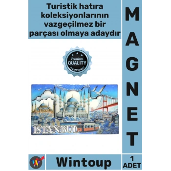 #Magnet 3D Lazer Kesim Katmanlı Şehir Silüeti Dekoratif Şık Hediyelik Ahşap İstanbul Temalı Magnet