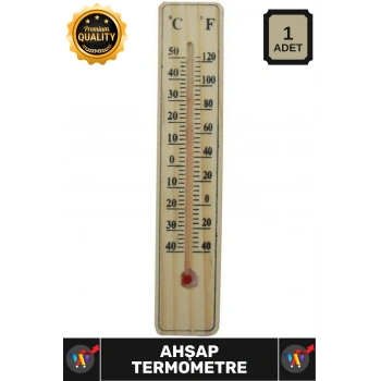 #Termometre Hassas Duvar Tipi Ev Ofis Derece Ahşap Oda Sıcaklığı Sıcaklık Ölçümü Termometresi Küçük Boy