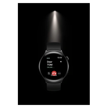 AMOLED Display Bt Çağrı Akıllı Saat With 3 Pair Strap Smart Watch