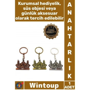 #Anahtarlık Hediyelik İstanbul Hatırası Dayanıklı Estetik Turistik Tasarım Metal Ayasofya Anahtarlık
