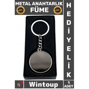 #Anahtarlık Premium Lüks Şık Tasarım Kaliteli Çelik Aksesuar Hediye Modern Metal Anahtarlık Füme