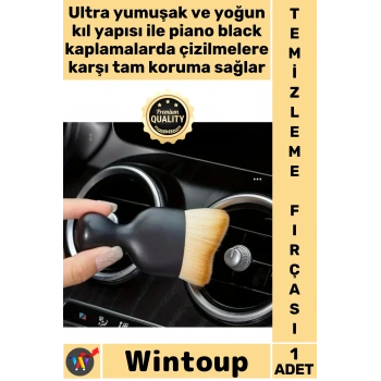 #Fırça Ultra Hassas Torpido Klima Piano Çizmez Profesyonel Araba Şık Yumuşak Detay Temizlik Fırçası