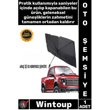 #Şemsiye Güneş Koruyucu Katlanabilir Isı Yalıtım Pratik Ön Cam Araba UV Koruma Lüks Araç İçi Şemsiye