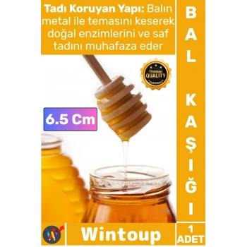 #BalKaşığı 6.5 Cm Mini Boy Doğal Kanallı Damlatmaz Ekolojik Sağlıklı Mutfak Gereci Ahşap Bal Kaşığı