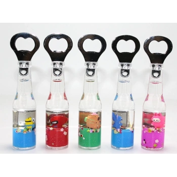 Batmayan Şişe Açacağı Magnet Spiderman, Labubu,Kapibara, Stitch, Minion  Alk5279