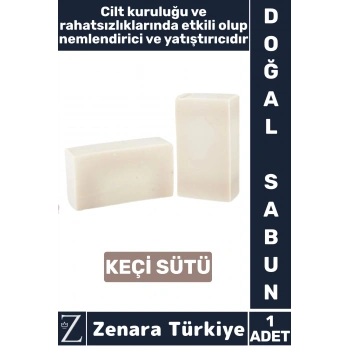 Bitkisel Organik %100 Doğal Saç Yüz Vücut El Kullanım Cilt Kuruluğuna Etkili Sabun KEÇİ SÜTÜ