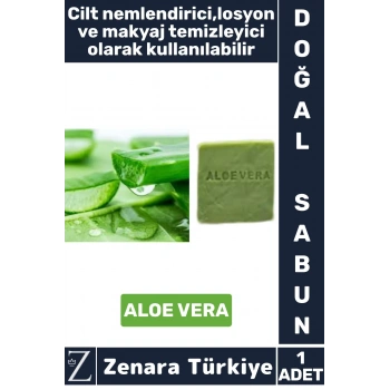 Bitkisel Organik %100 Doğal Saç Yüz Vücut El Kullanım Cilt Nemlendirici Losyon Sabun ALOE VERA