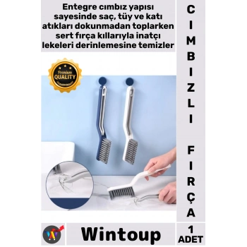 #Fırça Banyo Zemin Fayans Köşe Pencere Derz Toz Sert Kapı Rayı Çatlak Leke Cımbızlı Temizlik Fırçası