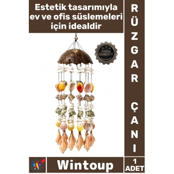 Coconat Deniz Kabuğu Rüzgar Çanı No:1056