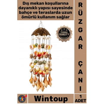 Coconat Deniz Kabuğu Rüzgar Çanı No:1145
