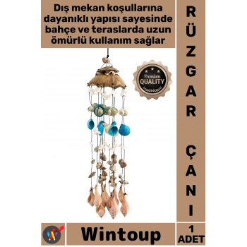 Coconat Deniz Kabuğu Rüzgar Çanı No:1146