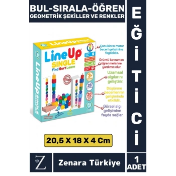 Çocuk Eğitici Zeka Görsel Uzamsal Algı Koordinasyon Geliştirici Eğlenceli Öğretici BUL SIRALA ÖĞREN