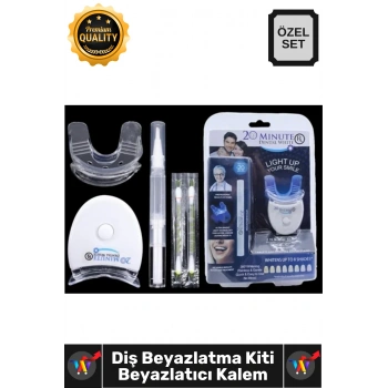#DişBeyazlatıcı Profesyonel Leke Giderici Bakım Doğal Etki Pratik Diş Beyazlatıcı Kit Kalem Özel Set