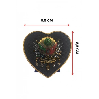 Ebed-Müddet 3D Kabartmalı Arka Destekli Masa Üstü 8.5 cm Devlet-i