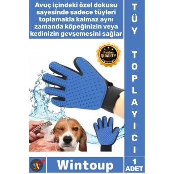 #Eldiven Kedi Köpek Masaj Etkili Pratik Tüy Temizleme Aparatı Halı Evcil Hayvan Tüy Toplama Eldiveni