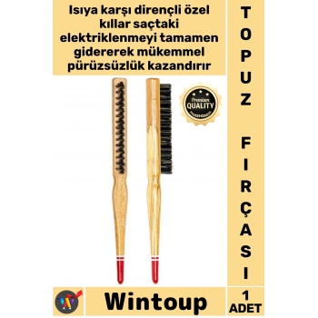 #Fırça Profesyonel Saç Tasarım Ergonomik Dayanıklı Şekillendirici Kaliteli Şık Kuaför Topuz Fırçası