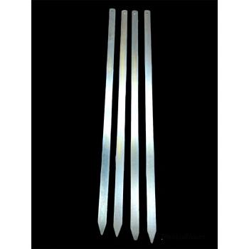 Geniş Yassı Metal Adana Kebap Şişi - 50 cm