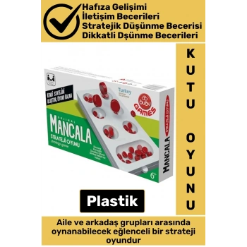 Görsel Algı Hafıza Analitik Düşünme Stratejik Beceri Gelişimi Geleneksel TÜRK Oyunu Plastik MANGALA