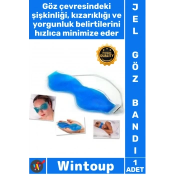 #GözBandı Migren Ağrısı Giderici Göz Şişliği Azalan Sinüzit Terapi Maskesi Konforlu Soğuk Sıcak Jel