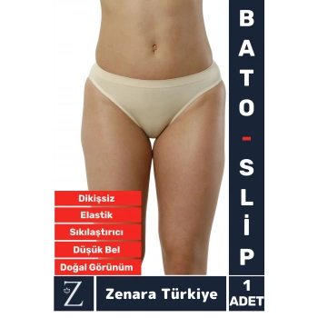 Gündelik İz Göstermez Bel Sıkılaştıran İncelten Vücut Toparlayan Dikişsiz Slip Külot Bato Korse