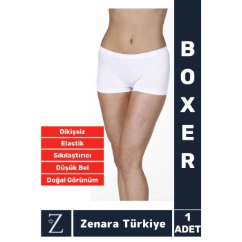 Gündelik İz Göstermez Düşük Bel Vücut Sıkılaştıran İncelten Toparlayan Dikişsiz Bato Boxer Korse