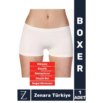 Gündelik İz Göstermez Düşük Bel Vücut Sıkılaştıran İncelten Toparlayan Dikişsiz Bato Boxer Korse