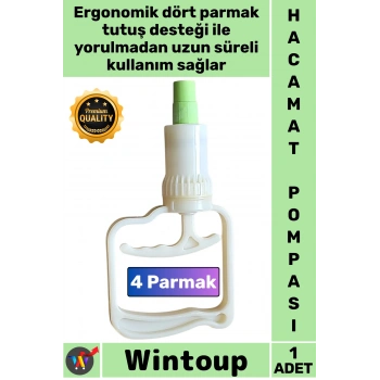 #Hacamat Profesyonel Manuel Vakumlu Kupa Terapi Ekipmanı Sağlam Hijyenik 4 Parmak Hacamat Pompası