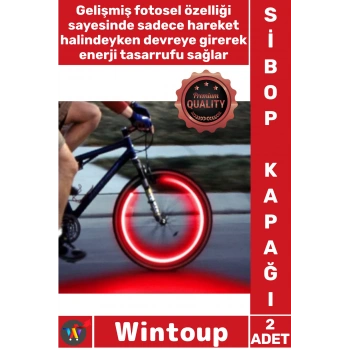 #Sibop Işıklı Neon Halka Araba Bisiklet Motosiklet Otomatik Yanan Hareket Sensörlü Sibop Işığı 2li