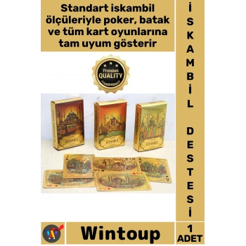 #OyunKartı İskambil Poker Batak Koleksiyonluk Özel Tasarım Şehir Konsept İstanbul Temalı Oyun Kartı
