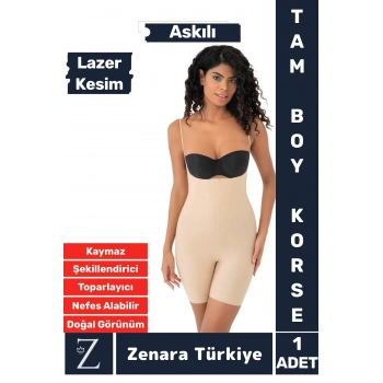İz İç Göstermez Kaymaz Sıkılaştıran Şekillendiren Toparlayan LAZER KESİM Askılı Tam Boy Korse