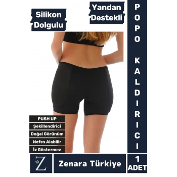Kaymaz İz İç Göstermez PUSH UP Popo Kaldırıcı Şekillendiren Yandan Destekli Dolgulu Şort Korse