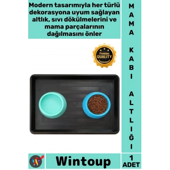 #MamaKabı Kaymaz Silikon Su Geçirmez Kedi Köpek Leke Tutmaz Hijyenik Modern Şık Mama Kabı Altlığı