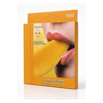 Mango Aromalı Yenilebilir İç Çamaşırı Takımı