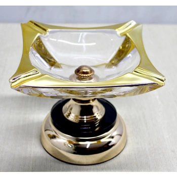 Metal Ayaklı Cam Küllük Alk4879