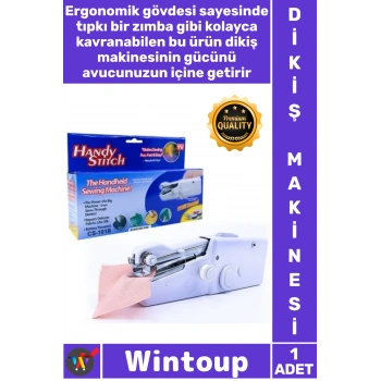 #DikişMakinesi Portatif Pratik Manuel Ergonomik Hızlı Terzi Tipi Büyük Zımba Şekilli Dikiş Makinesi