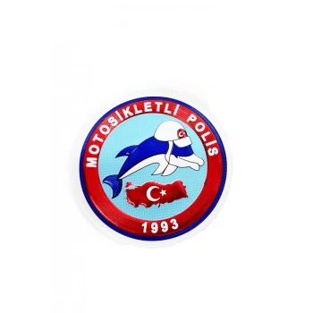 Motorsikletli Polis Arması