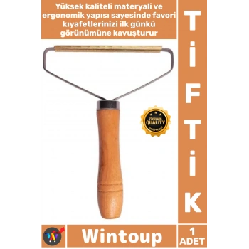#Tiftik Tüy Toplayıcı Temizleme Aparatı Elbise Kazak Koltuk Evcil Hayvan Kıl Pratik Ahşap Tiftik