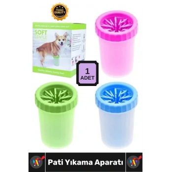 #PatiKabı Silikon Yumuşak Fırçalı Pratik Hijyenik Köpek Kedi Evcil Hayvan Temizleme Pati Yıkama Kabı