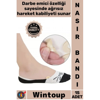 #NasırBandı Ayak Sağlığı Koruyucu Destekleyici Yumuşak Yastıkçıklı Şık Yuvarlak Nasır Bandı 15 Adet
