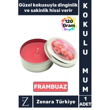 Özel Metal Kutu Arınma Huzur Meditasyon Yoga Esans Sakinlik Veren Dekoratif Oda Kokusu Mum 120 Gram